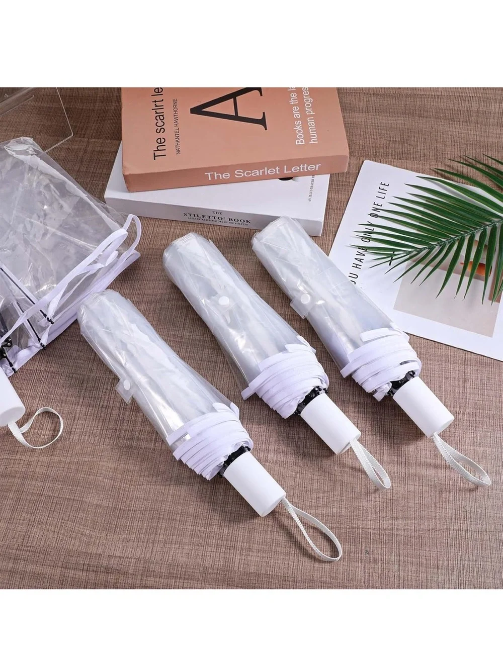 12 pcs clear umbrellas bulk new